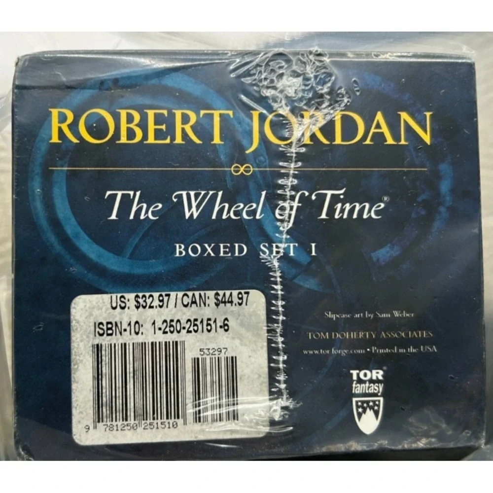 The Wheel of Time Box Set 1‎ Books 1-3 by Robert Jordan Collection BRAND NEW